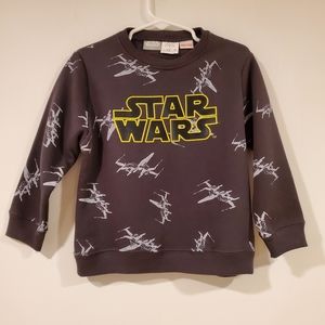 Star Wars Sweatshirt Boy's Size 2